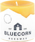 Bluecorn Beeswax 100% Pure Beeswax Pillar Candles | Natural Beeswax Candles, Unscented Yellow Candles | Soy, Paraffin, & Fragrance Free | 3x3, 50 ...