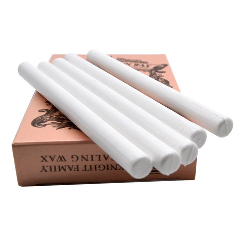 Mini Glue Gun Sealing Wax Sticks for Envelope Wedding Invitation Sealing Decoration Pack of 16 in White...