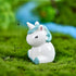 MAOMIA Miniature Unicorn Figurines Statue, Rainbow Unicorn Cake Toppers Decoration Moss Landscape DIY Terrarium Crafts Ornament Home Decor(Pack of...