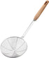 IQCWOOD Spider Strainer Skimmer with Wood Handle - 5.5 Inch Fryer Scoop for Cooking and Frying, Kitchen Utensils Pasta Strainer Spoon...