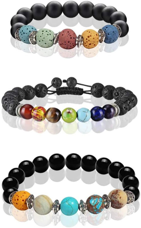 Paxcoo 600pcs 12 Style Silver Spacer Beads Jewelry Bead Charm Spacers for Jewelry Making Bracelets Necklace...