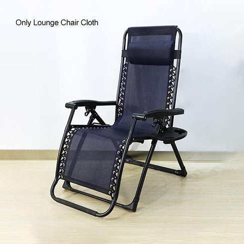 EKDJKK Chair Replacement Fabric, Anti Gravity Lounge Chair Cloth with Ropes, Chair Accessories Bungee Elastic Patio Recliner Chair(Blue)...