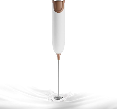 HeTian Handheld Electric Milk Frother, Battery Operated Froth Maker, Mini Blender & Electric Blender Coffee Milk Frother Perfect for Bulletproof C...