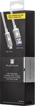 Platinum 3.3' USB Type-C-to-USB Type A Charge-and-Sync Cable White...