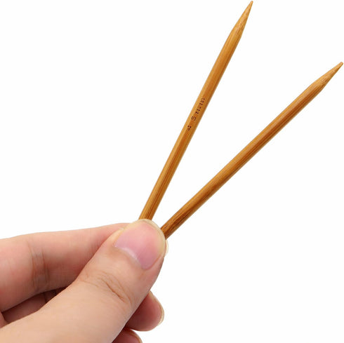 3Pcs 4.5mm Wooden Circular Knitting Needle US Size 7 Round Knitting Needles 16 Inch for Handmade Knitting DIY Blankets Socks Baby Hats Cuffs Sweat...