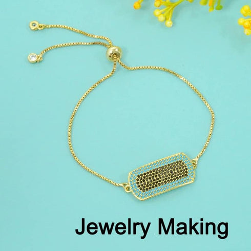 stino 4PCs Zirconia Pendant Charms for Bracelet, Cute Metal Neaklace Charms for Jewelry Making, Bulk Small Keychain Charms Beads Jewelry Making Su...
