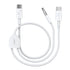 USB C to 3.5mm Audio Cable with PD Charging, 2 in 1 Design Supports Charge and Play Audio Simultaneously, Works with iPhone 15 Series iPad Pro and...
