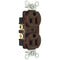 Legrand Pass & Seymour CRB5262CC12 15 Amp Construction Specification Grade Duplex Receptacle Outlet, Back and Side Wire, Brown (1 Count)...