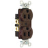 Legrand Pass & Seymour CRB5262CC12 15 Amp Construction Specification Grade Duplex Receptacle Outlet, Back and Side Wire, Brown (1 Count)...