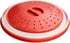 Microwave Plate Cover 10.5 inch Collapsible Food Plate Lid Cover - BPA Free, Easy Grip, Microwave Plate Guard Lid With Steam Vent & Colander Strai...