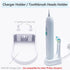 Replacement Charger Base for Philips Electric Toothbrush HX6100, Inductive Charger Replacement Sonicare Toothbrush Charger with Charger Holder Too...