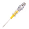 uxcell Voltage Tester Pen AC 100-500V with 3.5mm Slotted Phillips Screwdriver 151mm Length for Circuit Test, Clear and Yellow...