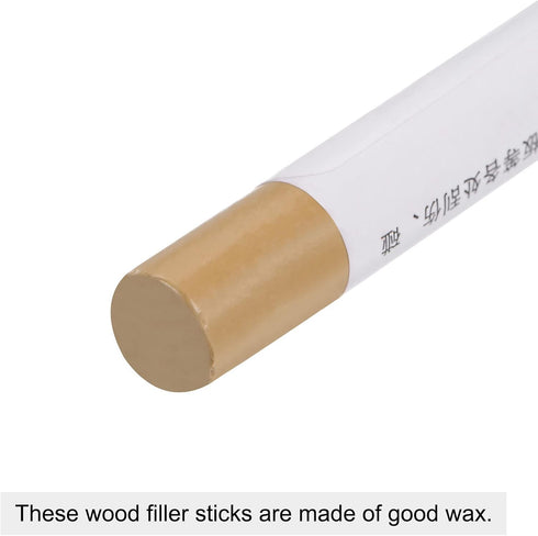 uxcell Wood Wax Filler Stick, Furniture Crayons Wooden Repair Wax Filler Stick Touch Up Wax Paint Pens for Scratches Holes Floor Laminate Tables D...