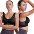 Breathable Cool Liftup Air Bra, Bras for Women, Sports Mesh Cutout Bra, Plus Size Loose Fitting Bra, Suitable for Yoga, Running, Fitness (Black 2X...
