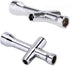 ShareGoo 2 Pack 4mm 5mm 5.5mm 7mm Cross Wrenches Maintenance Tool ,Small Sleeve Hex Socket Wheel Spanner for RC Model Car Truck Buggy...