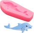 Dolphin Silicone Fondant Molds 2 Pcs, Dolphin Chocolate Candy Mold for Cake Decoration Candy Sugar Cupcake Topper Cake Polymer Clay Crafts Epoxy R...