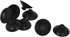 Saim Aquarium Suction Cup Clips Soft Fish Tank Suction Cup Clip Sucker Fish Tank Suction Cup Holder Black 28mm Dia 8 Pcs...