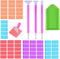 Diamond Painting Accessories & Art Tool Supplies-60PCS Colorful Diamond Painting Glue Clay-DIY Drilling Mud Embroidery Wax Tacky Kit-Glue Dot Clay...
