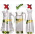 Glass Water Pitcher Lids Food Grade Plastic Anti-Dust Splash Resistant Stoppers Covers for Water Jug Glass Bistro Pitcher 2 pieces(White)...