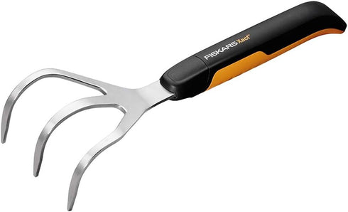 Fiskars 315510-1001 Xact Hand Garden Cultivator, Black/Slivler...