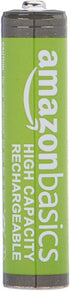Amazon Basics 16-Pack Rechargeable AAA NiMH High-Capacity Batteries, 850 mAh, Recharge up to 500x Times, Pre-Charged...