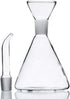 ELETON Olive Oil Dispenser Bottle Glass with No Drip Bottle Spout -Pourer Dispensing Bottles for Kitchen - Olive Glass Dispenser to Control Cookin...