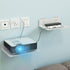Floating TV Shelf Projector Shelf,Wall Mount TV Shelf - Holds up to DVD Component Shelf - Perfect for Projector, WiFi Router, Game Console and Cab...