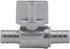 LD Valve- 1/4 Turn Pex Straight Toilet Stop Valve, 1/2-in PEX x 1/2-in PEX, Quarter Turn LF Brass Chrome Plated Pex Str Shut off Valve for Faucet ...