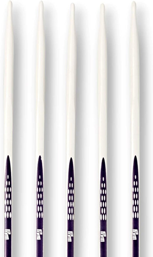 Pyrm Ergonomics 8-Inch Double-Point Knitting Needle, Size 6 (5-Pack)...