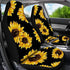 Car Front Seat Covers, Universal Blue 3D Animal Wolf PrintingCar Seat Protector Seat Cushion Full Cover Fit Most Car,Truck,SUV,Van (Sunflower-2PC)...