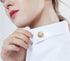 Pearl Flower Brooch Pin Shining Round Flower Brooches Crystal Brooch Pin For Women Brooch Pin Lapel Pin Accessories Fashion Wedding Bouquet Dress ...
