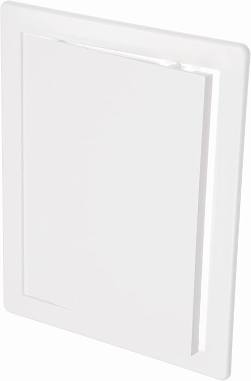 8" x 10" White Plastic Access Panel. Service Shaft Door Panel. Plumbing, Electricity, Heating, Alarm Wall Access Panel for Drywall. Bathroom Servi...