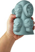 2 Pack 3D Skull Silicone Molds 8 Cavity Skull Themed Baking Mould Tray DIY Baking Tool for Chocolate Cake Dessert Candy Mousse Pastry Handmade Soa...