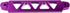 DNA MOTORING Batt-Long-PP Battery Tie Down Mount Bracket,Purple...