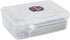 11 Quart Clear Storage Box, Plastic Storage Bin with Lid, 2 Packs...