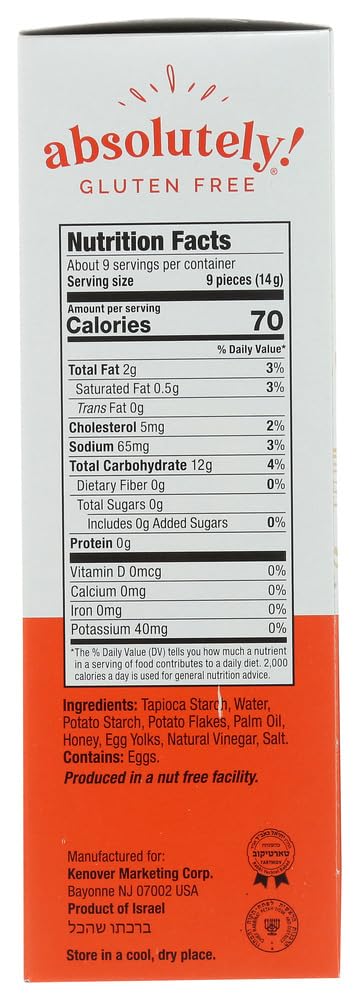 Absolutely Gluten Free Original Crackers, 4.4-Ounce...