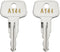 A144 SKS roof Rack Key for Yakima SKS Ski,Crossbars,Carrier Racks,Roof and Cargo Box.(Code A144)...