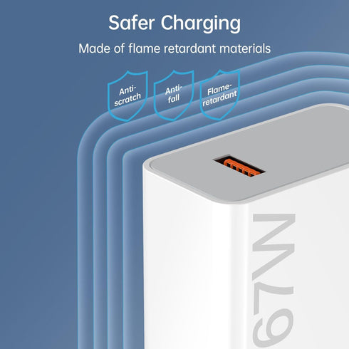 67W for Xiaomi Charger Turbo Fast Wall Block for Xiaomi Mi 14 13 12 12t 12s 10 Pro Lite Redmi Note K60 K50 11 11s 12 Pro Plus Poco F5 X5 F4 X4 Gt ...