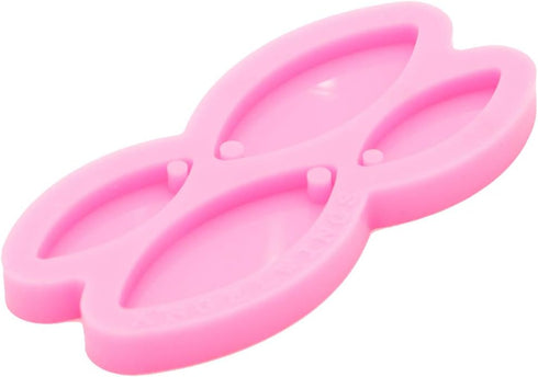 Super Glossy Tear Drop Hoop Earrings Resin Mold, Silicone Earring Mold for Epoxy Resin Jewellery Making Craft...