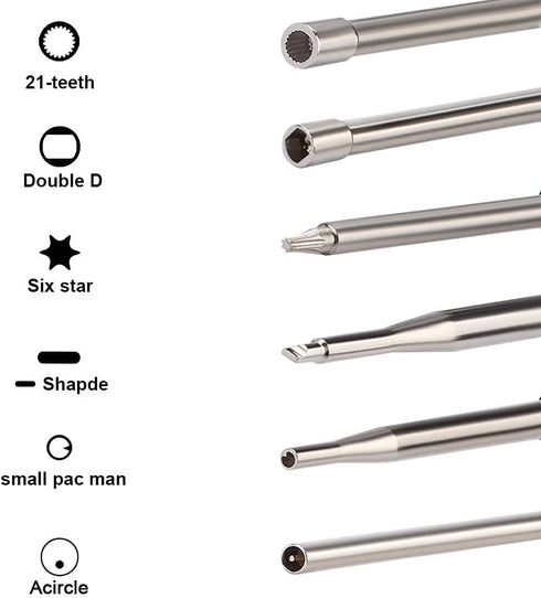Hipa Pack-of-12 Carburetor Adjustment Tool Carburator Adjusting Kit for 2-Cycle Small Engine for Poulan Husqvarna STHIL ECHO Trimmer Weedeater Cha...