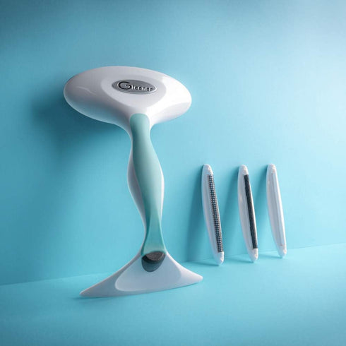 GLEENER Fabric Shaver & Lint Remover |Battery-Free 4-in-1 Depiller with 3 Fabric-Safe Edges for Clothes & Upholstery (Turquoise)...