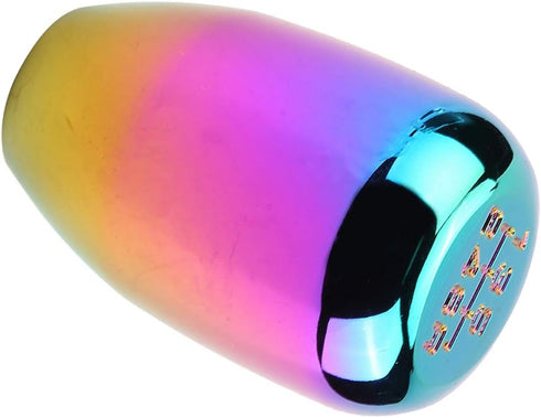 Aramox Gear Shift Knob, Car Universal Modification Manual Knob Gear Shift Head Shifter 6 Speed (Colored)...