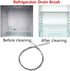 60 Inch Extra Long Flexible Tube Pipe Cleaner Brush Fridge Cleaning Tool, Stainless Steel Drain Tube Cleaning Brushes for Sink Refrigerator Kitche...
