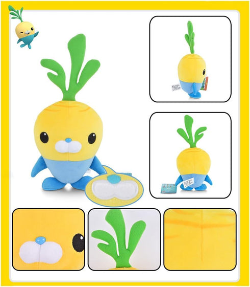 7.5 inch Vegimals Fish Stuffed Plush Toy, Children Software Cartoon Animal Doll Toys Gift (19cm Vegimals)...