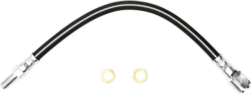 Dynamic Friction Company Rear Brake Line Hose 350-20053 For 1995-1996 Jaguar XJ12, 1995-1996 Jaguar XJS, 1995-1997 Jaguar Vanden Plas, 1995-1997 J...