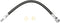 Dynamic Friction Company Rear Brake Line Hose 350-20053 For 1995-1996 Jaguar XJ12, 1995-1996 Jaguar XJS, 1995-1997 Jaguar Vanden Plas, 1995-1997 J...