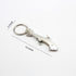 Creative Metal Corkscrew Shark Beer Bottle Opener Keychain Pendant...
