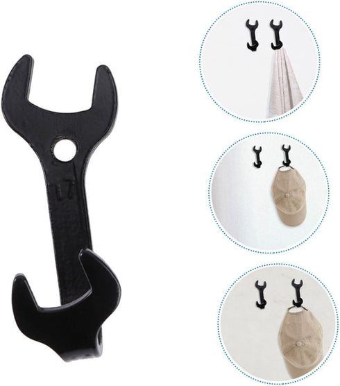 HOMSFOU Coat Pegs Wall Coat Hooks Kitchen Wall Hooks Farmhouse Coat Rack Rustic Hooks Stainless Steel Coat Hooks Vintage Wall Hooks Entryway Key H...