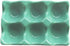 Ceramic Egg Holder Egg Tray Porcelain Fresh Egg Holder for Fridge Countertop Kitchen Storage Half Dozen 6 Cups...