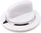 DPD WE1M654 Dryer White Timer Control Knob with Metal Ring for General Electric GE Kenmore Sears RCA Hotpoint Dryer, Replaces AP3995088, 1264290, AH1482197, EA1482197, 212D1726
